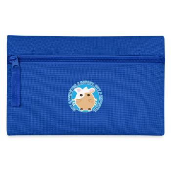 Cochon d'Inde humoristique Not a hamster - Trousse - bleu royal - Devant