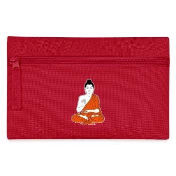 buddha - Federtasche - Rot - Vorne