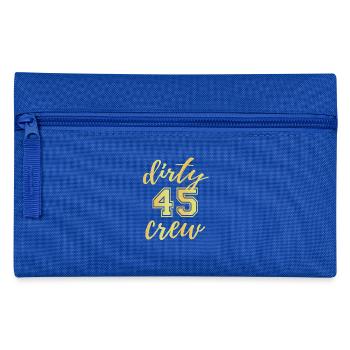 Dirty 45 Besatzung - Federtasche - Royalblau - Vorne