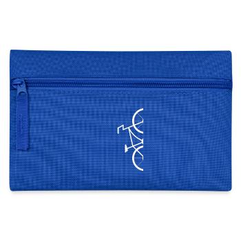 Bicycle Biker Gift Biking BMX - Pencil Case - royal blue - Front