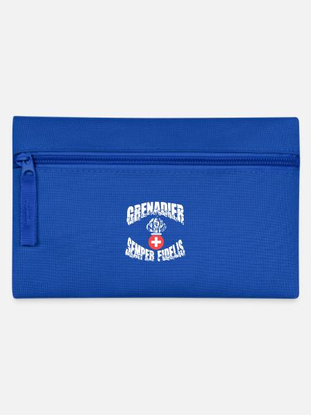 Grenadier-Semper Fidelis Geschenk - Federtasche - Royalblau