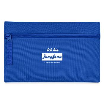 Jungfrau - Federtasche - Royalblau - Vorne