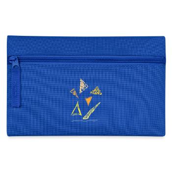 Abstract design Pizza Stücke zum genießen - Federtasche - Royalblau - Vorne