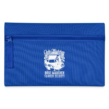 Auto - Böse Mädchen 1 - Federtasche - Royalblau - Vorne