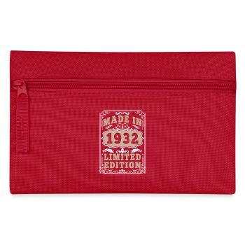 Original 1932 Vintage Vintage Retro Birthday - Pencil Case - red - Front