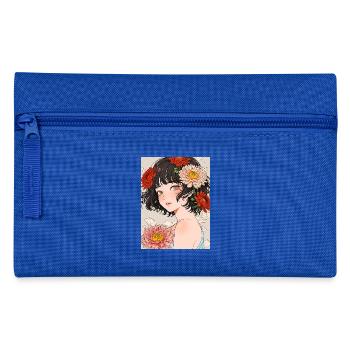 Kirei no Hana - Pencil Case - royal blue - Front