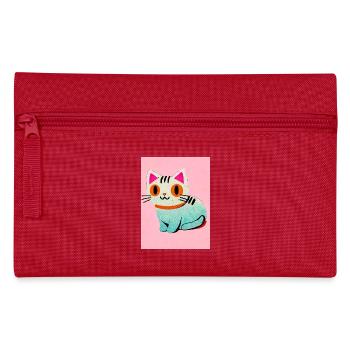 The Purrfect Day dream - Pencil Case - red - Front