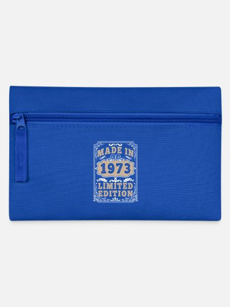 Original 1973 Vintage Vintage Retro Birthday - Trousse - bleu royal