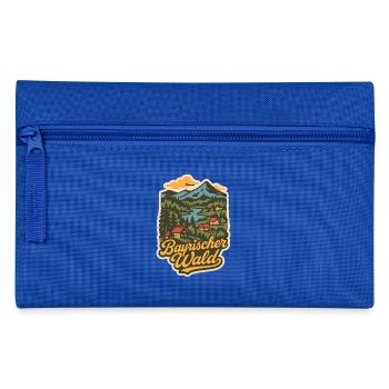 Bayerischer Wald Deutschland - Federtasche - Royalblau - Vorne