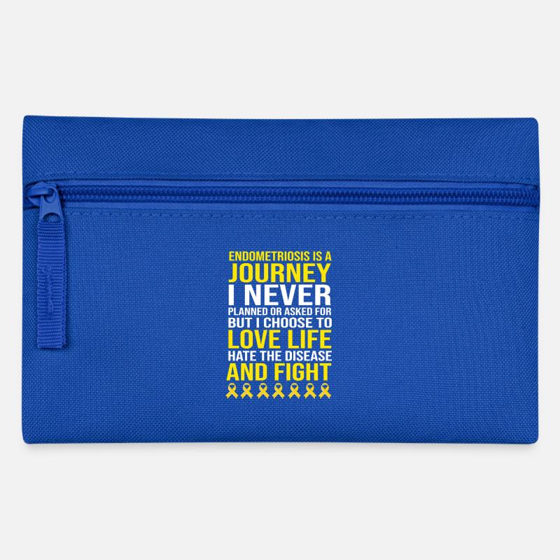 Endo Endometriose - Federtasche - Royalblau