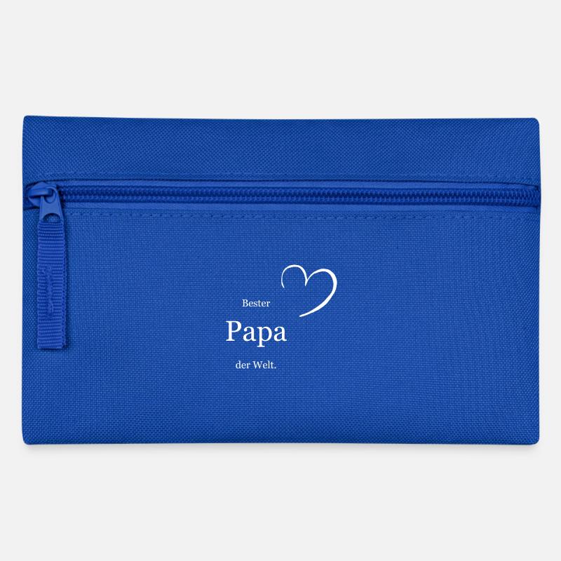 Bester Papa der Welt - Federtasche - Royalblau