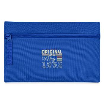 Cadeau Anniversaire Mai 1952, Gift May 1952 - Trousse - bleu royal - Devant
