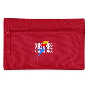 Papy Grand-père Papy - Trousse - rouge - Devant