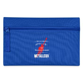 metalleux - Trousse - bleu royal - Devant