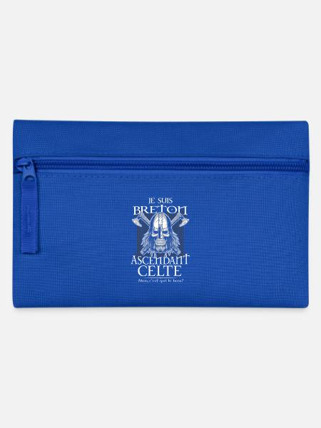 BRETON ascendant Breton - Trousse - bleu royal