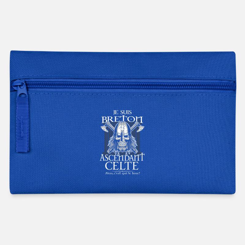 BRETON ascendant Breton - Trousse - bleu royal