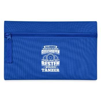 Lustiges Tanzen Tanz Tänzer Shirt Alle Männer - Federtasche - Royalblau - Vorne