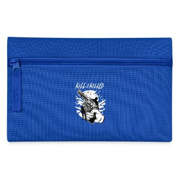 Zombie Acopalypse - Federtasche - Royalblau - Vorne