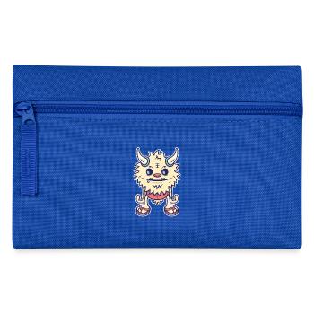 Desert Island Monster - Pencil Case - royal blue - Front
