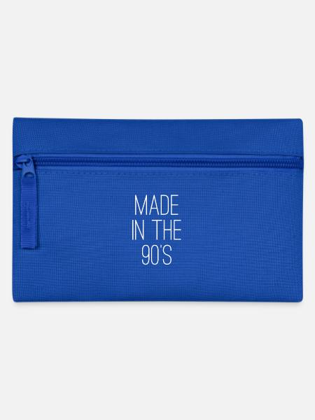 Fabriqué dans les années 90 - Trousse - bleu royal