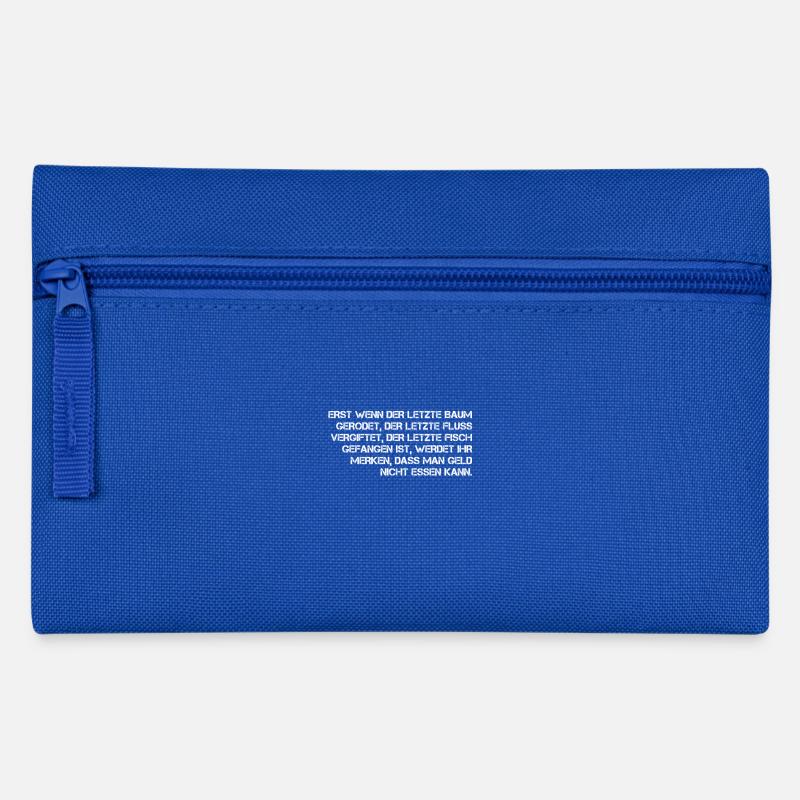 Protection de l’environnement Pollution pollution - Trousse - bleu royal
