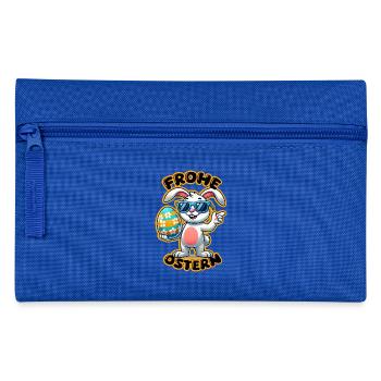 osterhase sonnenbrille ostern - Federtasche - Royalblau - Vorne