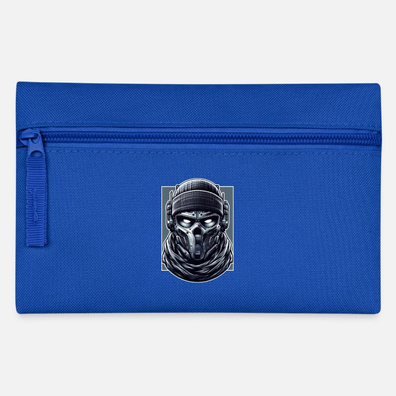 Mercenary Head - Pencil Case - royal blue