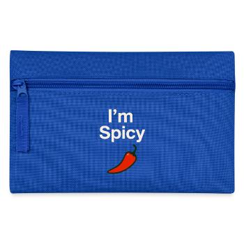 I'm spicy! - Pencil Case - royal blue - Front