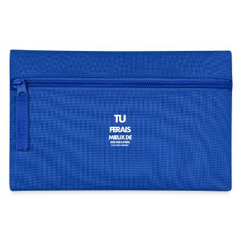 Lire des livres - Trousse - bleu royal - Devant