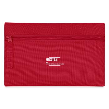hustle verb - Pencil Case - red - Front