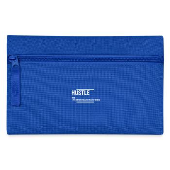 hustle verb - Federtasche - Royalblau - Vorne