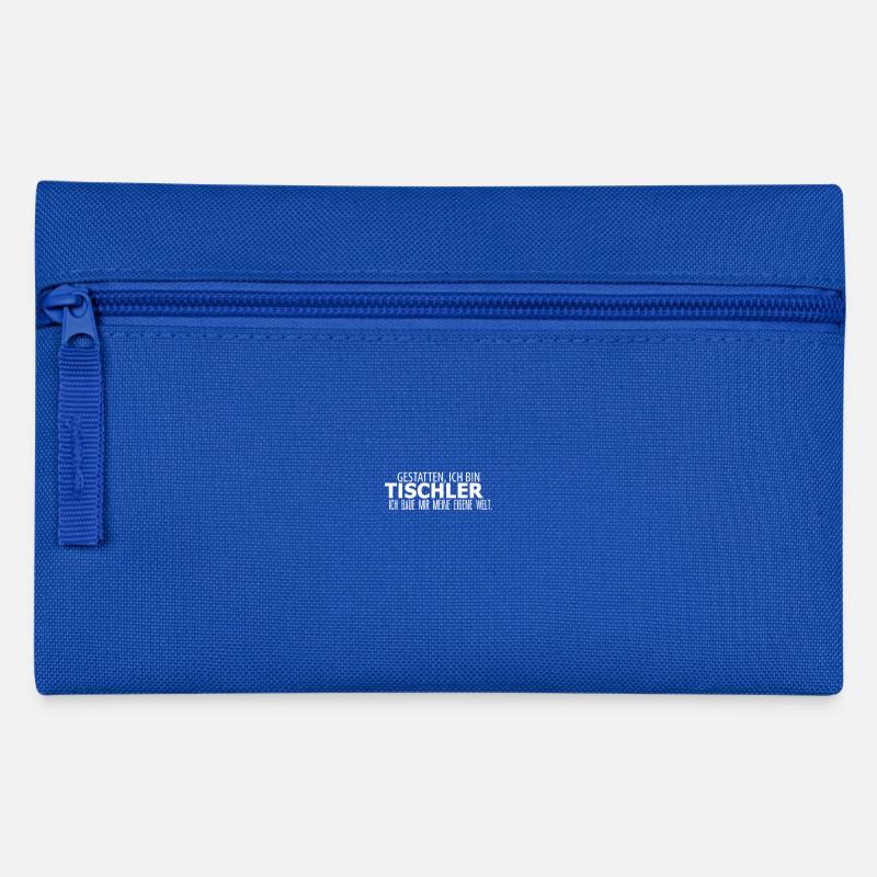 Tischler - Federtasche - Royalblau