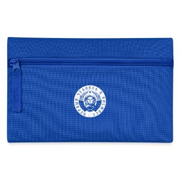 Cosmonaut 1c white (oldstyle) - Pencil Case - royal blue - Front