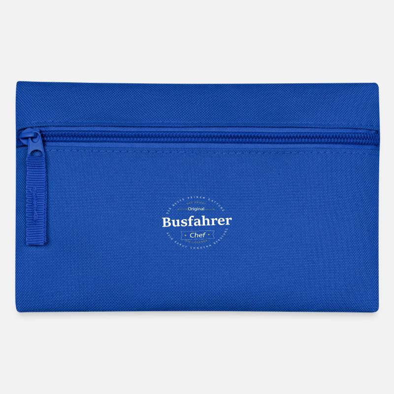 Beruf Busfahrer - Federtasche - Royalblau