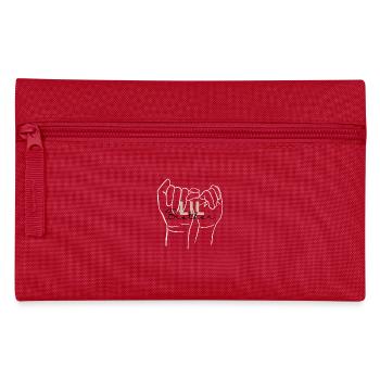 Little Brother - Sibling Design - Pencil Case - red - Front