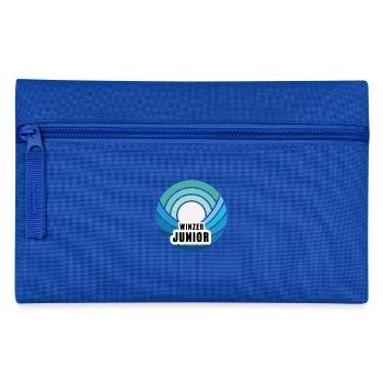 Winzer Junior Sohn Kind Junge Weingut Winzerei - Federtasche - Royalblau - Vorne