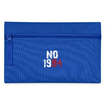 No 1984 weiss - Federtasche - Royalblau - Vorne