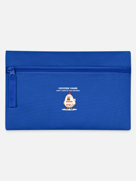 Chicken game white - Pencil Case - royal blue