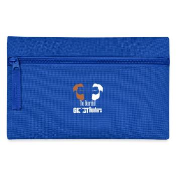 Bearded Ghost Hunters wht - Pencil Case - royal blue - Front