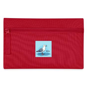 Moin, Möwe - Federtasche - Rot - Vorne