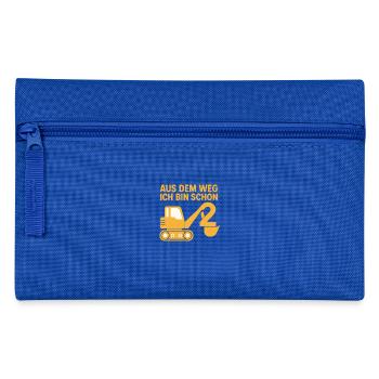 À l’écart, j’en suis déjà à 2 - Trousse - bleu royal - Devant