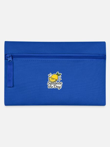 Squeeze the Day - Gibt das Leben dir Zitronen ... - Federtasche - Royalblau
