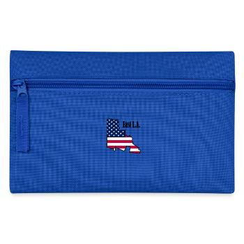 Osten, LA - Federtasche - Royalblau - Vorne