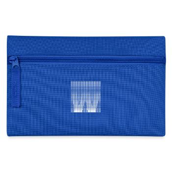 Letter W - Pencil Case - royal blue - Front