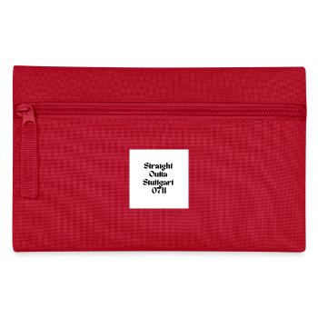 Straight outta Stuttgart - Federtasche - Rot - Vorne