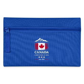 Canada Ottawa Maple Leaf Maple Leaf Canada America - Pencil Case - royal blue - Front