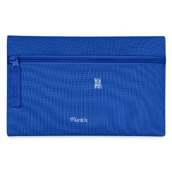 Munich München Frauenkirche - Federtasche - Royalblau - Vorne