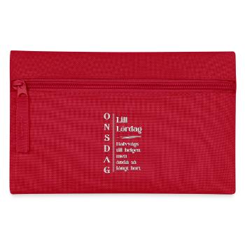 Mercredi - Lill Saturday - un classique du mercredi - Trousse - rouge - Devant