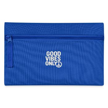 Nur gute Gefühle - Federtasche - Royalblau - Vorne