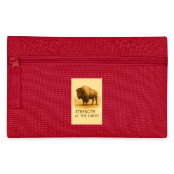 La force du bison de terre - Trousse - rouge - Devant